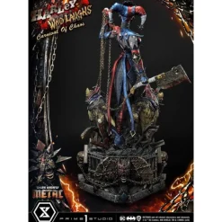 Outlet Dark Nights: Metal Estatua Harley Quinn Who Laughs Deluxe Regalos De Villanos Dc|Figuras Dc