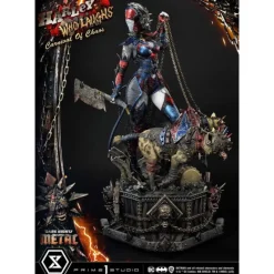Outlet Dark Nights: Metal Estatua Harley Quinn Who Laughs Deluxe Regalos De Villanos Dc|Figuras Dc