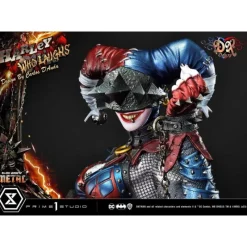 Outlet Dark Nights: Metal Estatua Harley Quinn Who Laughs Deluxe Regalos De Villanos Dc|Figuras Dc