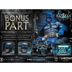 Prime 1 Studio Regalos De Superhéroes Dc|Figuras Dc^DC Comics Estatua 1/3 Batman Tactical Throne Deluxe Bonus 57 cm