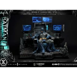 Prime 1 Studio Regalos De Superhéroes Dc|Figuras Dc^DC Comics Estatua 1/3 Batman Tactical Throne Deluxe Bonus 57 cm