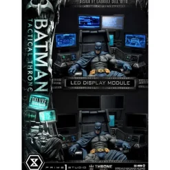 Prime 1 Studio Regalos De Superhéroes Dc|Figuras Dc^DC Comics Estatua 1/3 Batman Tactical Throne Deluxe Bonus 57 cm