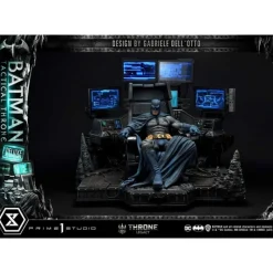 Prime 1 Studio Regalos De Superhéroes Dc|Figuras Dc^DC Comics Estatua 1/3 Batman Tactical Throne Deluxe Bonus 57 cm