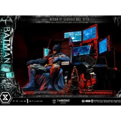 Prime 1 Studio Regalos De Superhéroes Dc|Figuras Dc^DC Comics Estatua 1/3 Batman Tactical Throne Deluxe Bonus 57 cm