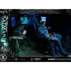 Prime 1 Studio Regalos De Superhéroes Dc|Figuras Dc^DC Comics Estatua 1/3 Batman Tactical Throne Deluxe Bonus 57 cm