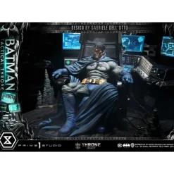 Prime 1 Studio Regalos De Superhéroes Dc|Figuras Dc^DC Comics Estatua 1/3 Batman Tactical Throne Deluxe Bonus 57 cm