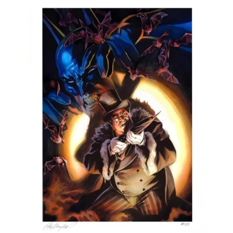 Online DC Comics Litografía The Penguin 60 x 45 cm - Edición Limitada Regalos De Superhéroes Dc|Regalos De Villanos Dc
