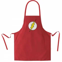 Hot Delantal Flash Logo DC Comics Dc Hogar|Superhéroes Marvel