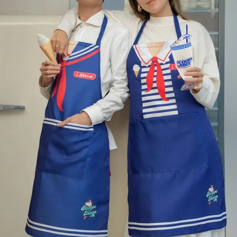 Cinereplicas Stranger Things^Delantal Scoops Ahoy de Steve - Stranger Things
