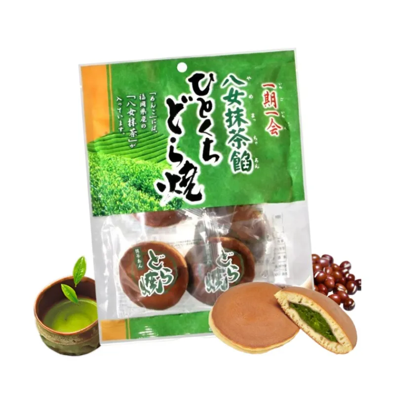 Otros Fabricantes Chuches Japonesas^Delicioso Dorayaki de Matcha Yame y Azuki