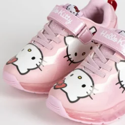 Cerdá Kids Calzado Kids^Deportiva con luces Hello Kitty - PU/Polyester/TPR