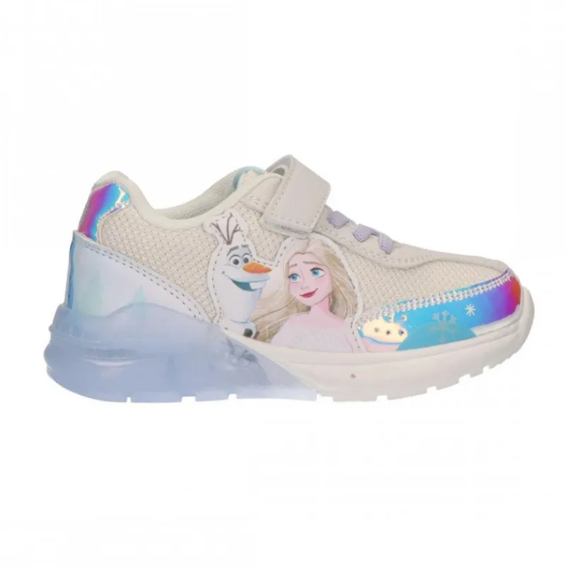 Cerdá Kids Disney Para Niñas|Calzado Kids^Deportiva Frozen con Luces y Suela TPR