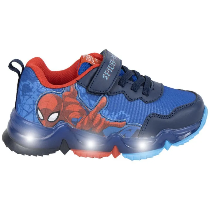 Niños Cerdá Kids Marvel Y Dc Para Niños|Calzado Kids^Deportiva Infantil con Luces de Spiderman