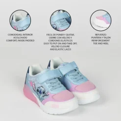 Cerdá Kids Stitch Kids|Calzado Kids^Deportiva infantiles con luces de Stitch