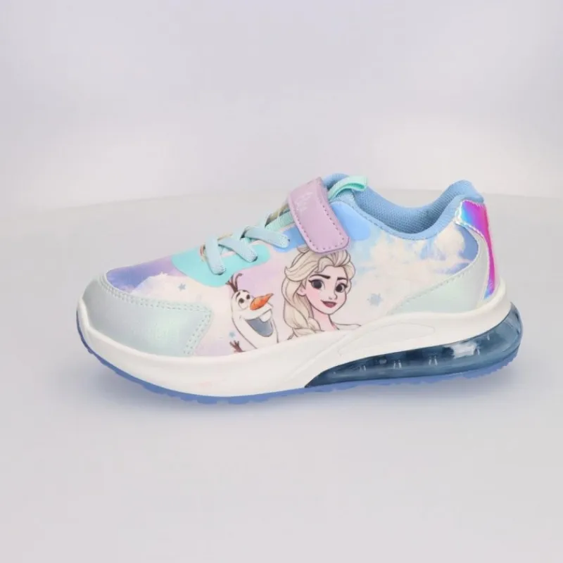 Deportivas Frozen con Luces Suela PVC Disney Para Niñas|Calzado Kids