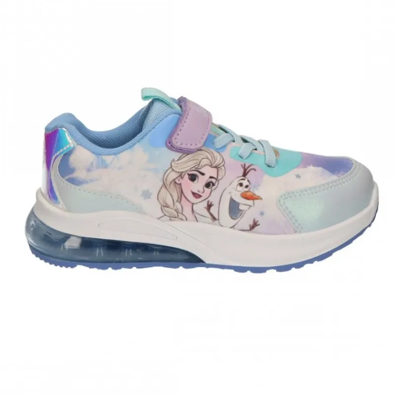 Deportivas Frozen con Luces Suela PVC Disney Para Niñas|Calzado Kids