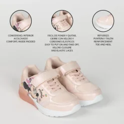 Cerdá Kids Disney Para Niñas|Calzado Kids^Deportivas infantiles con luz Minnie Mouse
