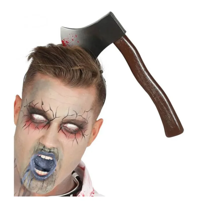 Disfrazzes Accesorios Halloween Y Terror ^Diadema con Hacha