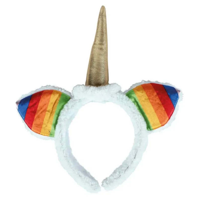 Disfrazzes Diademas, Tiaras Y Coronas Disfraces |Disfraces Unisex^Diadema con Orejas y Cuerno de Unicornio