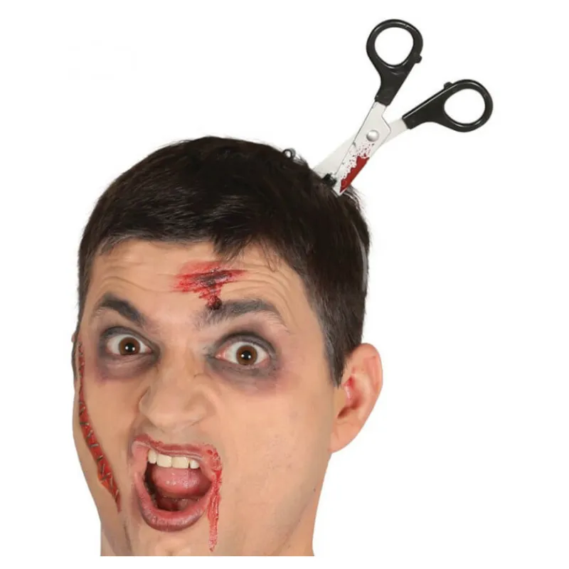 Disfrazzes Diademas, Tiaras Y Coronas Disfraces |Accesorios Halloween Y Terror ^Diadema con Tijeras