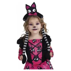 Discount Diadema Gatito Negro con Orejas Mágicas Diademas, Tiaras Y Coronas Disfraces |Accesorios Halloween Y Terror