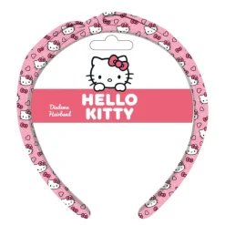 Hot Diadema Hello Kitty Diseño Fucsia Adorable Accesorios Para El Pelo, Gafas De Sol Y Kits De Belleza Infantiles