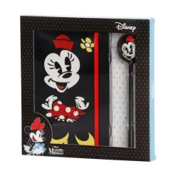 KaracterMania Papelería Disney^Diario con bolígrafo Minnie Mouse Negro