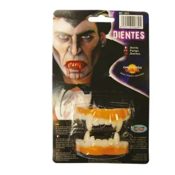Disfrazzes Maquillaje Para Disfraces^Dientes Vampiro de látex para Halloween