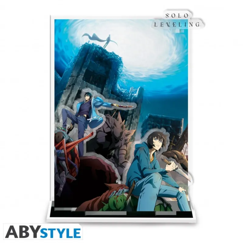 Sale Diorama Acrílico Solo Leveling Temporada 1 Figuras