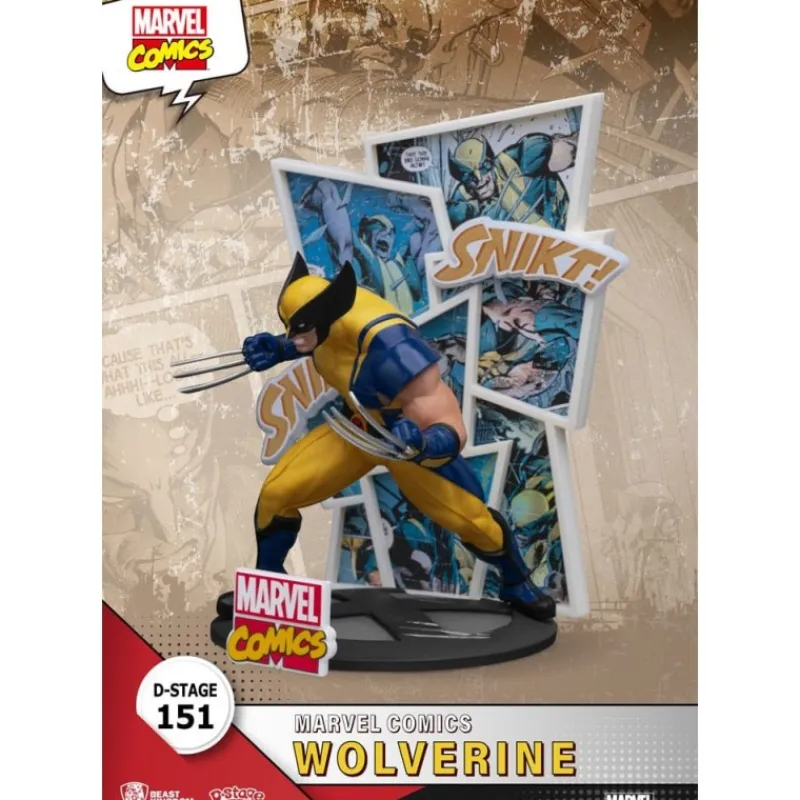 Hot Diorama PVC D-Stage Lobezno 16cm Marvel Superhéroes Marvel|Coleccionismo Marvel