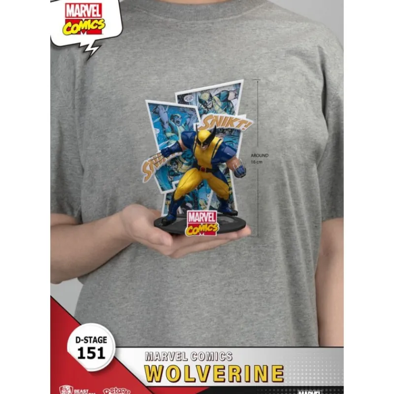 Hot Diorama PVC D-Stage Lobezno 16cm Marvel Superhéroes Marvel|Coleccionismo Marvel