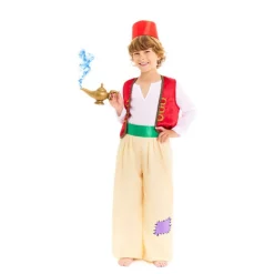 Disfrazzes Disfraces Infantiles|Disfraces Disney^Disfraz de Aladino para Niño: Aventura y Magia en Cada Detalle