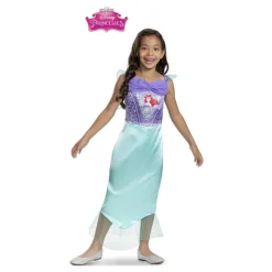 New Disfraz de Ariel La Sirenita Básico para Niña Disfraces Infantiles|Disfraces Disney