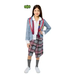 Disfrazzes Disfraces Infantiles^Disfraz de Astrid Uniforme Clásico con Corbata para Niña