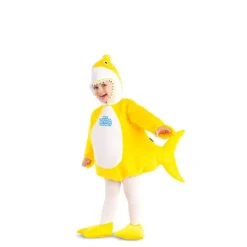 Disfrazzes Disfraces Infantiles^Disfraz de Baby Shark amarillo con capucha para bebé y niños