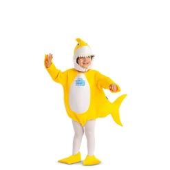Disfrazzes Disfraces Infantiles^Disfraz de Baby Shark amarillo con capucha para bebé y niños