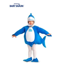 Online Disfraz de Baby Shark azul con capucha para bebé y niños Disfraces Infantiles