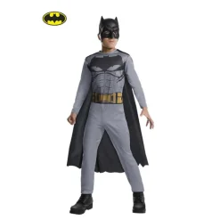 Online Disfraz de Batman Liga de la Justicia Opp Gris con Máscara para Niño Disfraces Infantiles|Disfraces Dc
