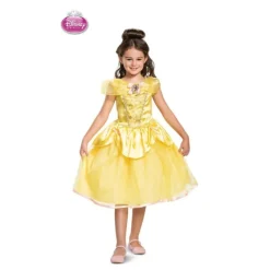Disfrazzes Disfraces Infantiles|Disfraces Disney^Disfraz de Bella Disney La Bella y la Bestia Deluxe para niña