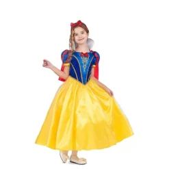 Disfrazzes Disfraces Infantiles|Disfraces Disney^Disfraz de Blancanieves para Niña con Diadema y Capa