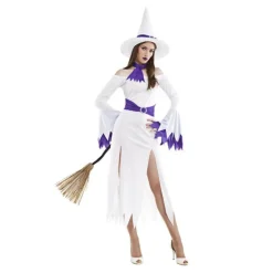 Mujer Disfrazzes Disfraces Mujer|Disfraces Halloween Mujer^Disfraz de Bruja Blanca para mujer
