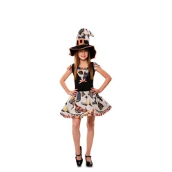 Clearance Disfraz de Bruja Divertida para niña Disfraces Infantiles|Disfraces Halloween Niña