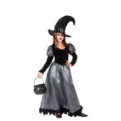 Best Disfraz de Bruja Elegante para niña Disfraces Infantiles|Disfraces Halloween Niña