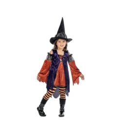 Disfrazzes Disfraces Infantiles|Disfraces Halloween Niña^Disfraz de Bruja Naranja para niña