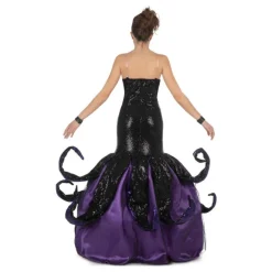 Mujer Disfrazzes Disfraces Mujer|Disfraces Disney^Disfraz de Bruja Villana del Mar Morado para Mujer