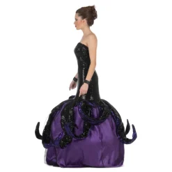 Mujer Disfrazzes Disfraces Mujer|Disfraces Disney^Disfraz de Bruja Villana del Mar Morado para Mujer