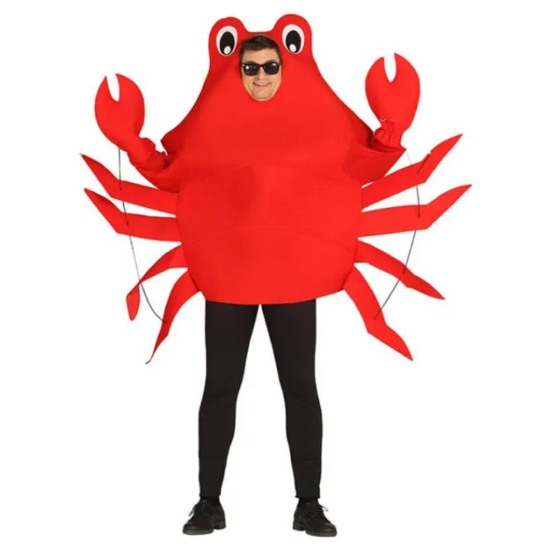 Hombre Disfrazzes Disfraces Hombre|Disfraces Kawaii Y Divertidos^Disfraz de Cangrejo para Hombre