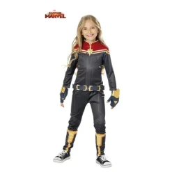 Clearance Disfraz de Capitana Marvel con Guanteletes Deluxe para Niña Disfraces Infantiles|Disfraces Marvel