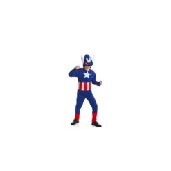 Disfrazzes Disfraces Infantiles^Disfraz de Capitán América para niño