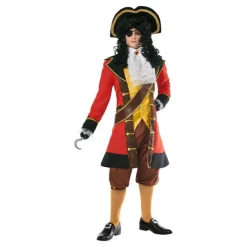 Hombre Disfrazzes Disfraces Hombre|Disfraces Disney^Disfraz de Capitán Pirata Hook para Hombre